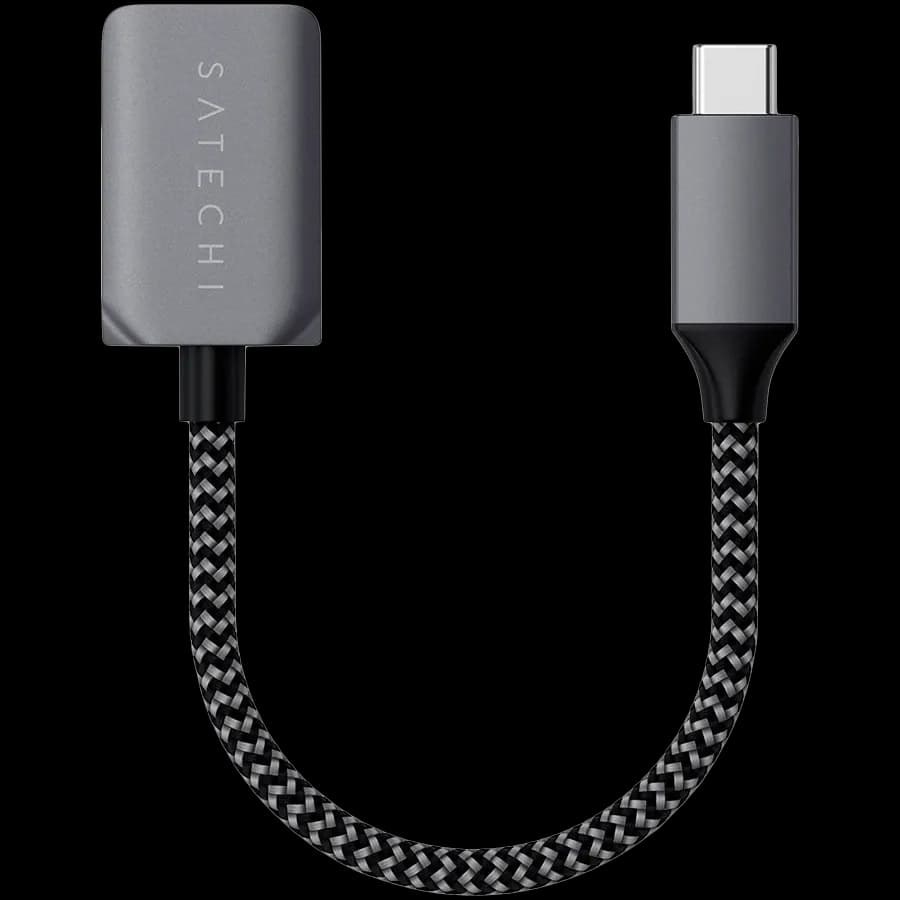 Адаптер SATECHI USB-C to USB 3.0 Cable Space Gray (ST-UCATCM)