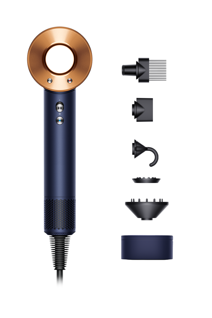 Фен Dyson HD07 Supersonic Prussian Blue/Rich Copper