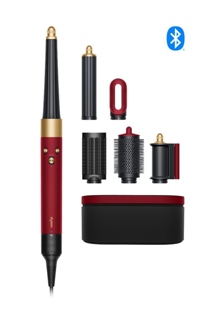 Стайлер Dyson Airwrap I.D. HS08 Straight+Wavy T1/T2 Red Velvet/Gold